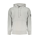 Calvin Klein Gray Cotton Men Sweater -   -  Calvin Klein.